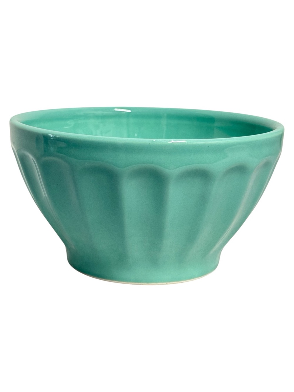Anthropologie Sea Foam Green Ceramic Latte Bowl